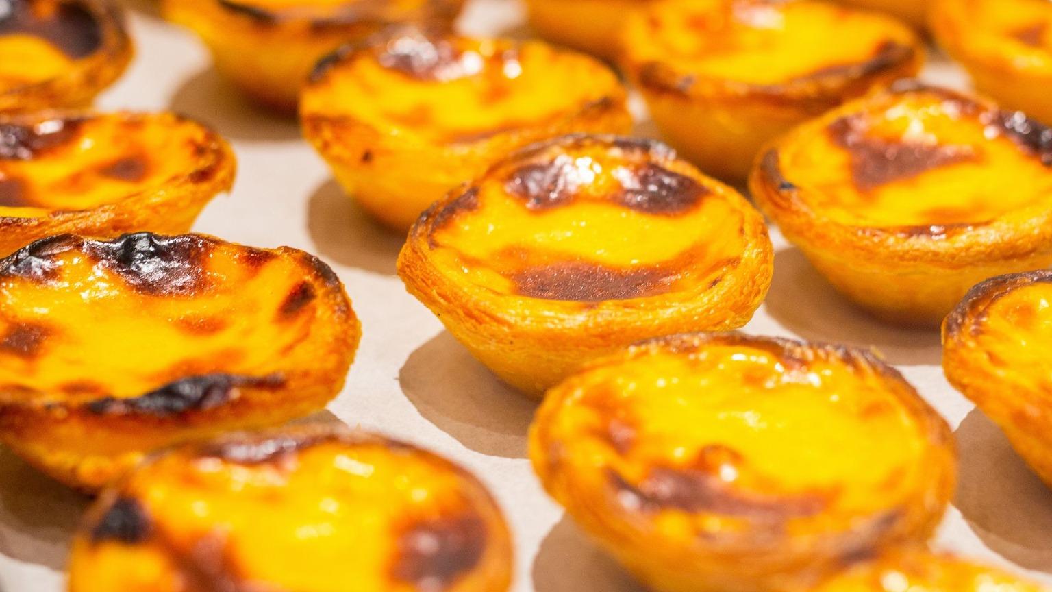 Image of Pasteis de Nata (Typical Portuguese Cream Pastries)