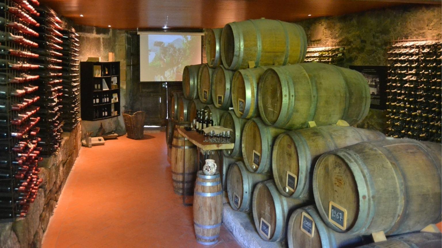 Image of Typical Wine Storage of the Wineries of Douro Valley