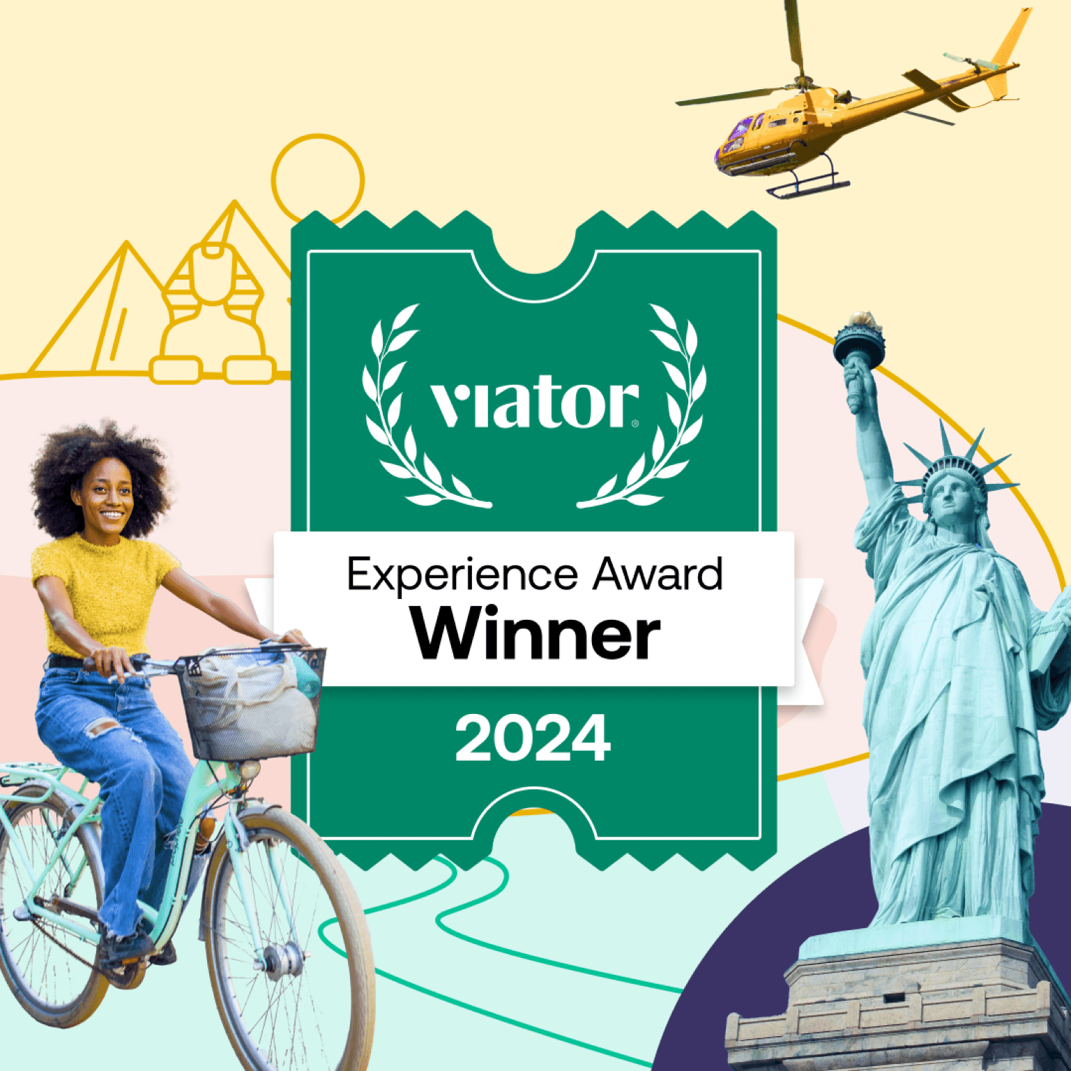 Cooltour Oporto won the 2024 Viator Experience Award for the third year in a row.