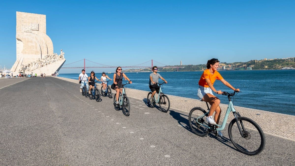 A1qa lisbon bike tour best monuments belem lisbon
