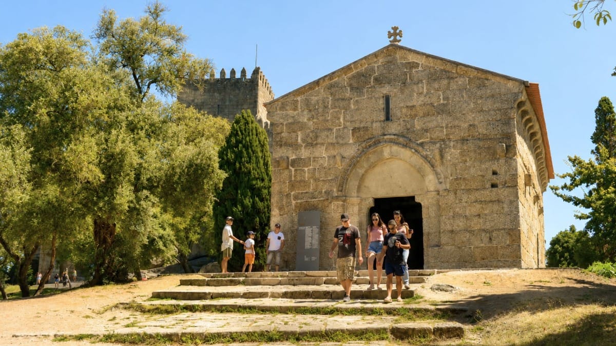 Private Braga and Guimarães Tour by Cooltour Oporto: Explore Braga Cathedral on our guided tour through historic Braga.