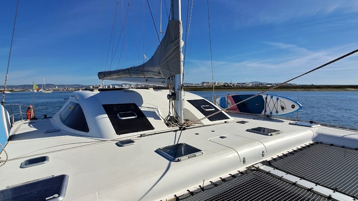 DXAB private catamaran boat tour faro atlantic coast