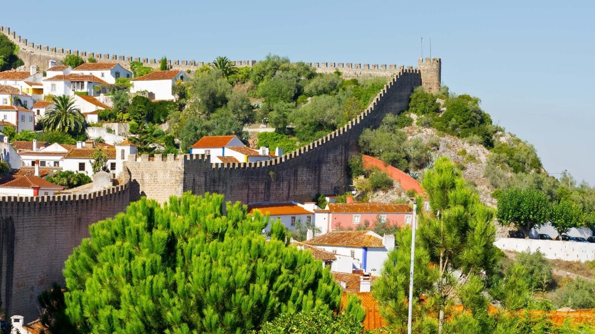 GvSp obidos medieval walls village view