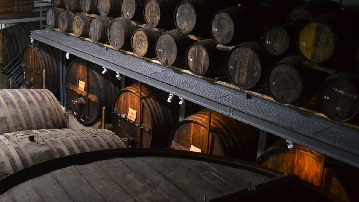 Expérience de vieillissement du porto par excellence dans la cave historique