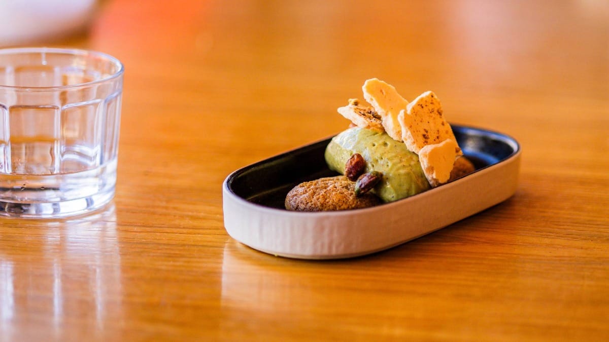 A beautifully presented dessert to complete your Madeira culinary journey