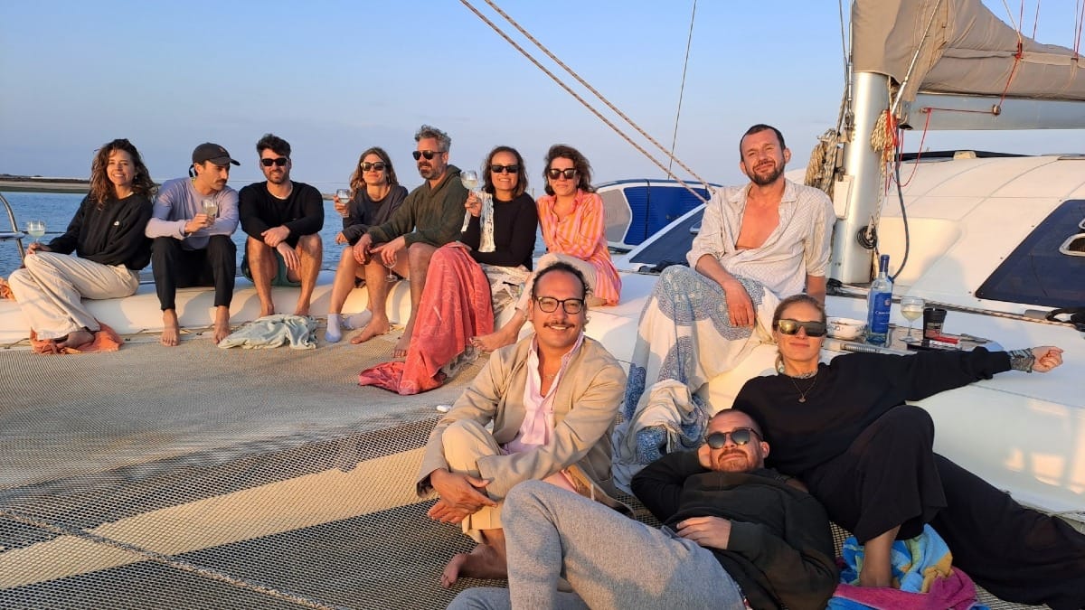 Nblb faro boat tour full day happy guests