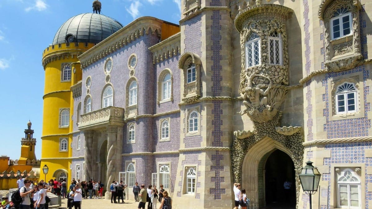 WQaP pena palace electric car tour all monuments