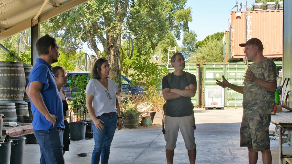 Insightful moment where tradition meets sustainable practices