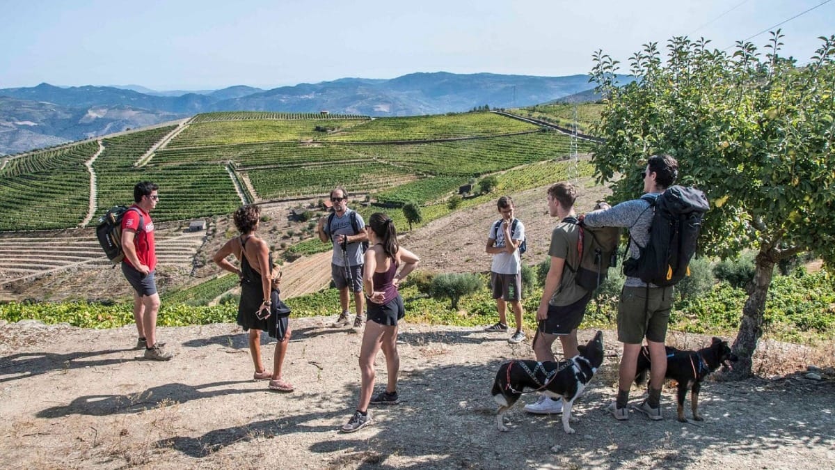 edAT scenic break village hike douro