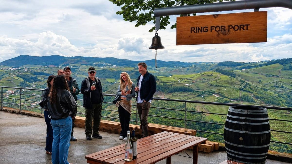 Enjoy signature wines with panoramic views across the Douro Valley at Quinta da Pedra Alta