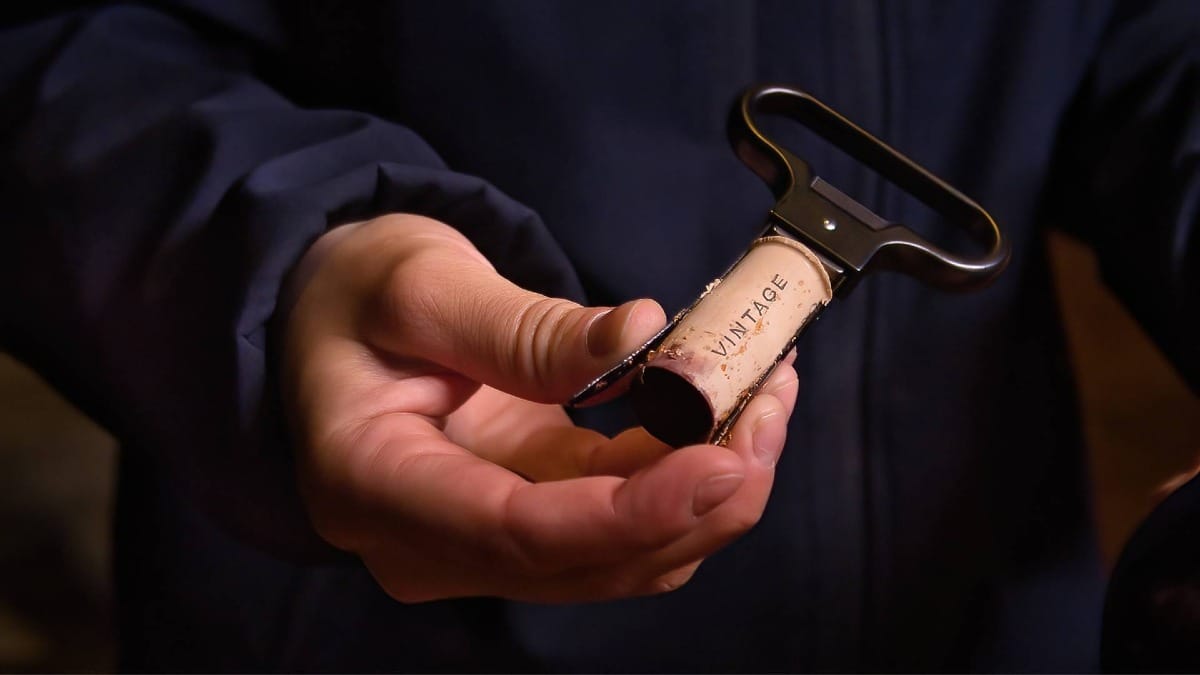 Learn the traditional technique used to open and prepare Vintage Port for serving