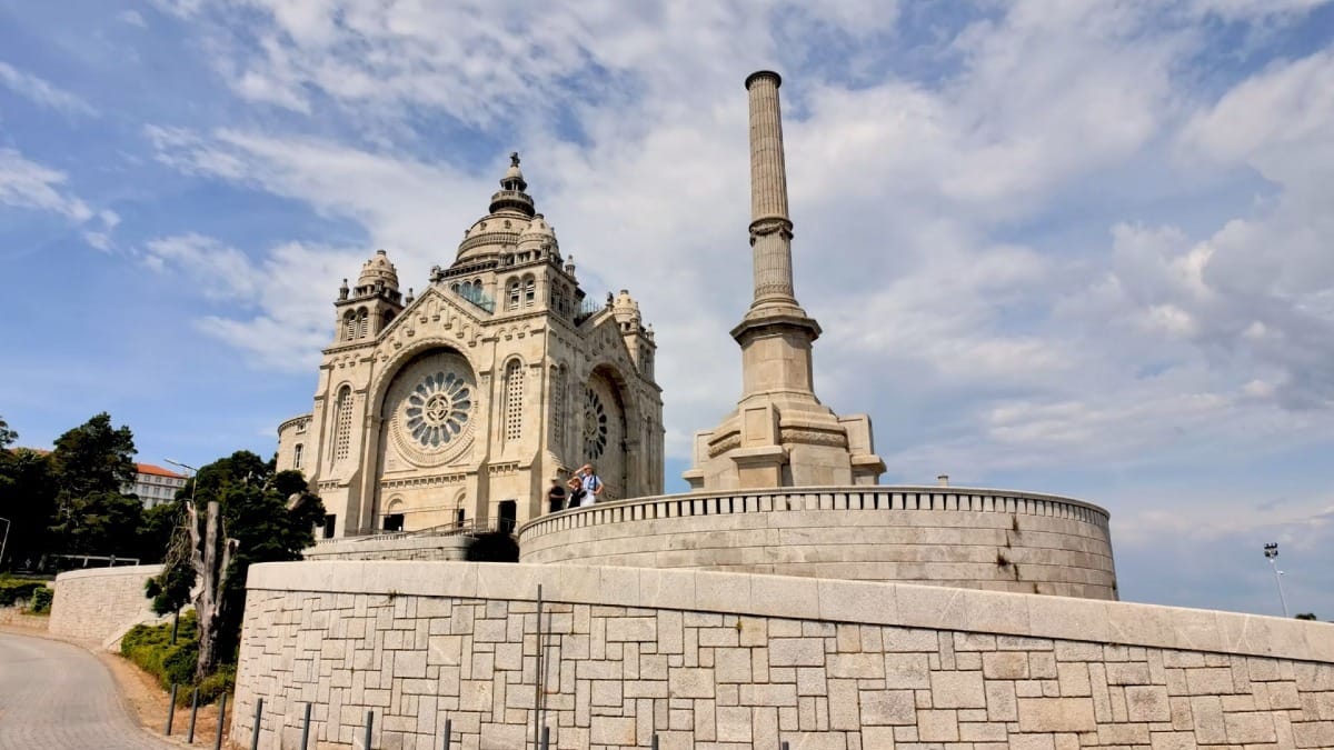 Sanctuaire du Sacré-Cœur de Jésus lors de la visite privée de la région du Minho par Cooltour Oporto