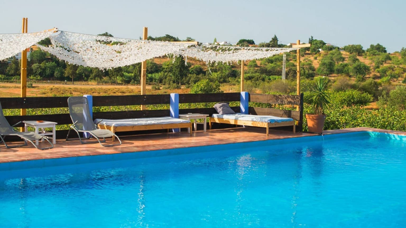 Foto da Quinta da Fornalha, alojamento sustentável no Algarve Oriental – Castro Marim