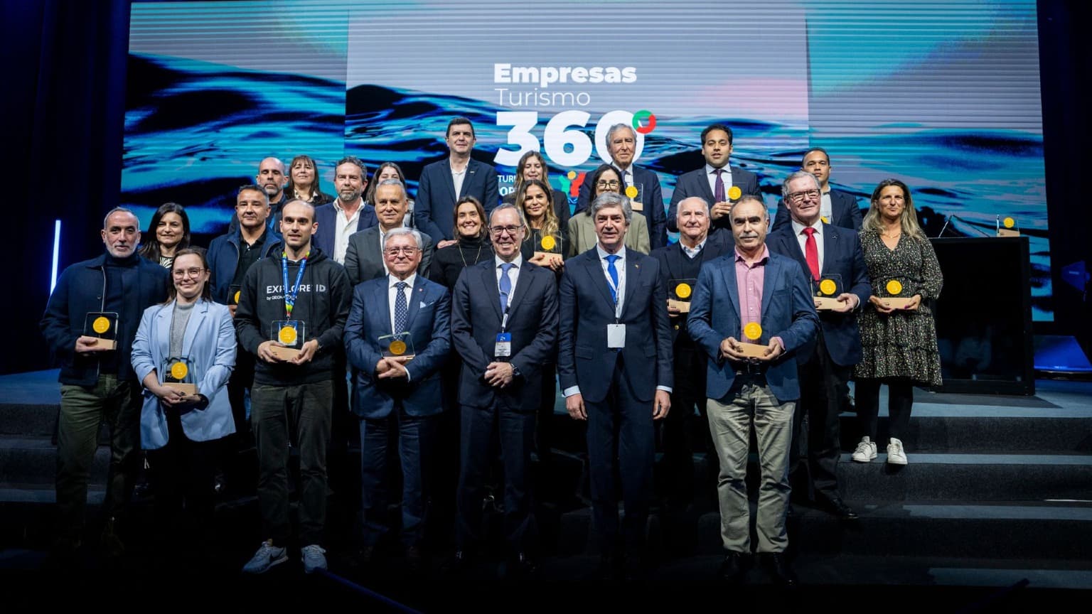 Imagem dos vencedores dos Prémios do Programa ESG do Turismo de Portugal