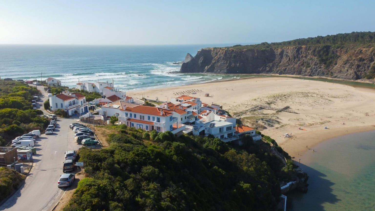 Praia de Odeceixe in Aljezur — one of the “7 Wonders of Portugal” and a jewel of the Algarve’s west coast