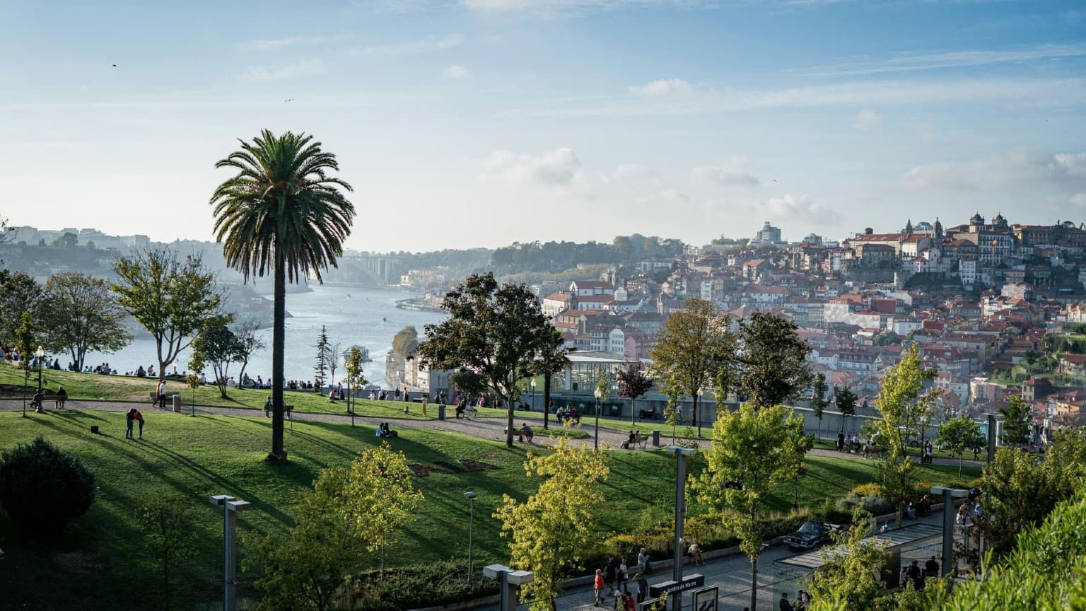 Image du point de vue Jardim do Morro avec vue sur Porto