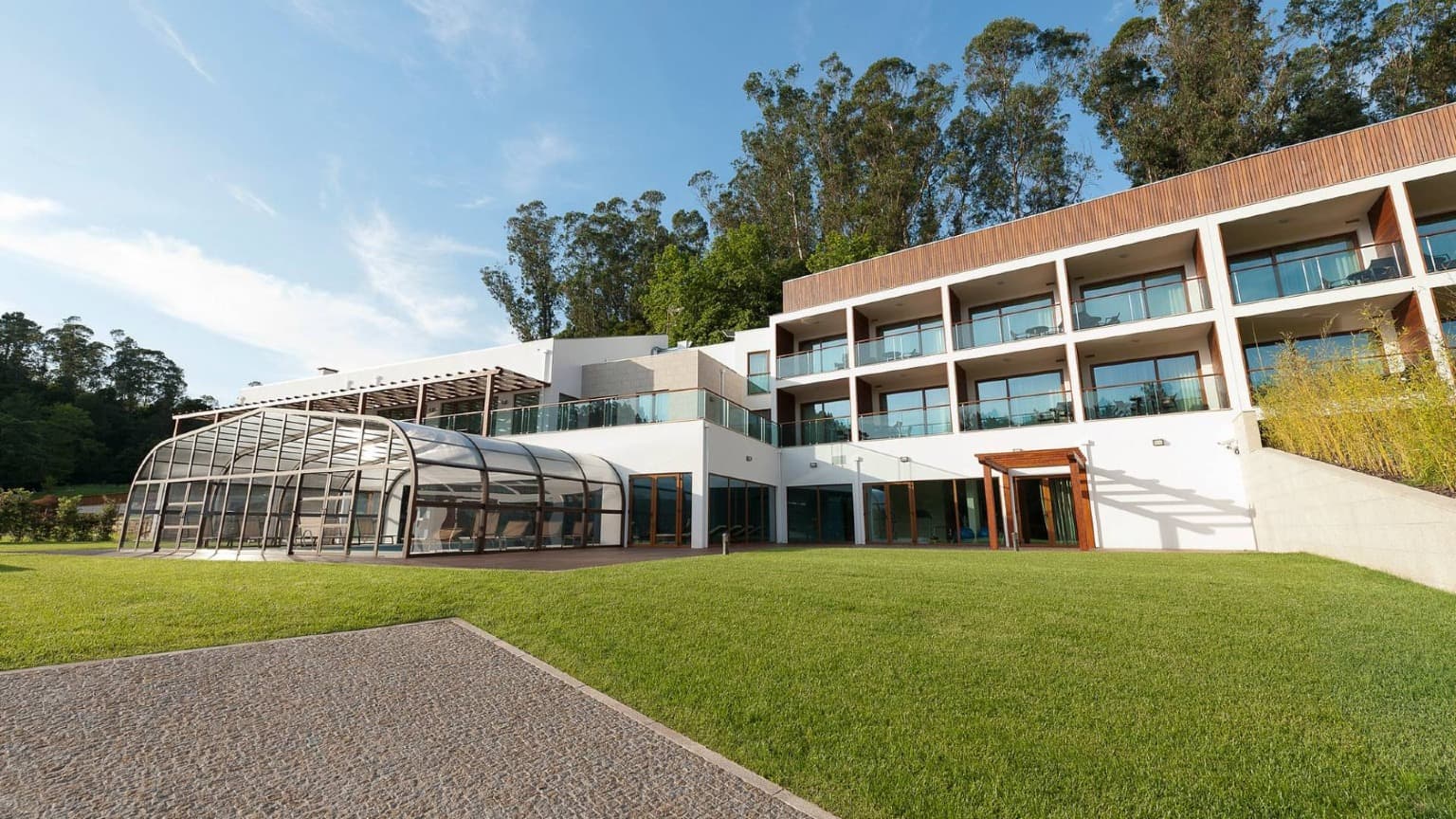 Foto do Hotel Rural Vale do Rio, alojamento sustentável em Palmaz, Aveiro (Centro de Portugal Ocidental)