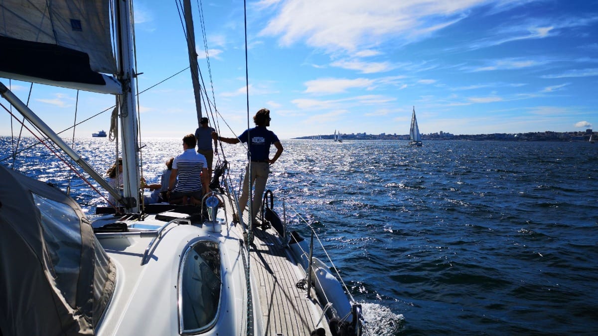 qrdu lisbon sailing cruise tagus river