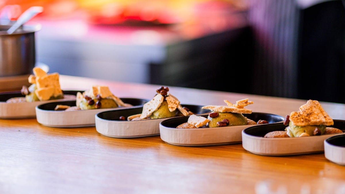 Finish your experience with a selection of refined gourmet desserts