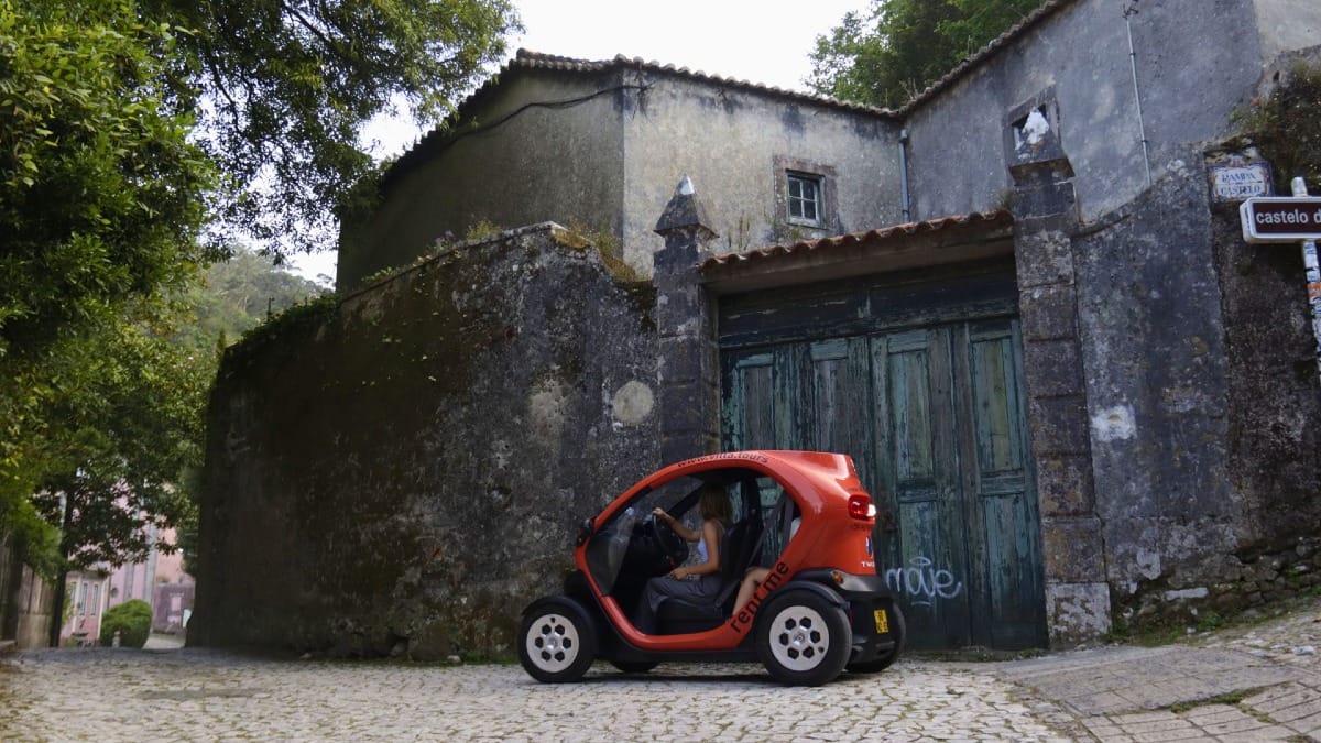 tlUZ electric car sintra self drive tour