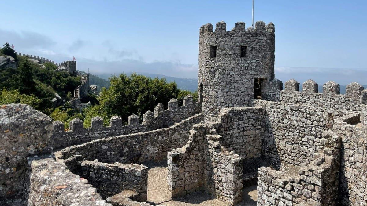 wkcx visit moorish castle electric car sintra tour