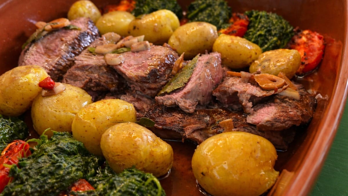 A comforting and authentic Douro dish prepared during your cooking session